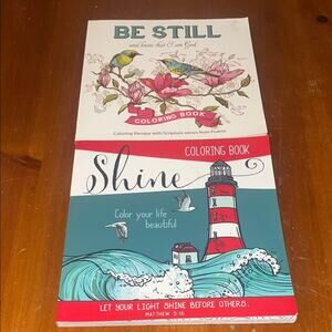 Inspirational Coloring Books Set